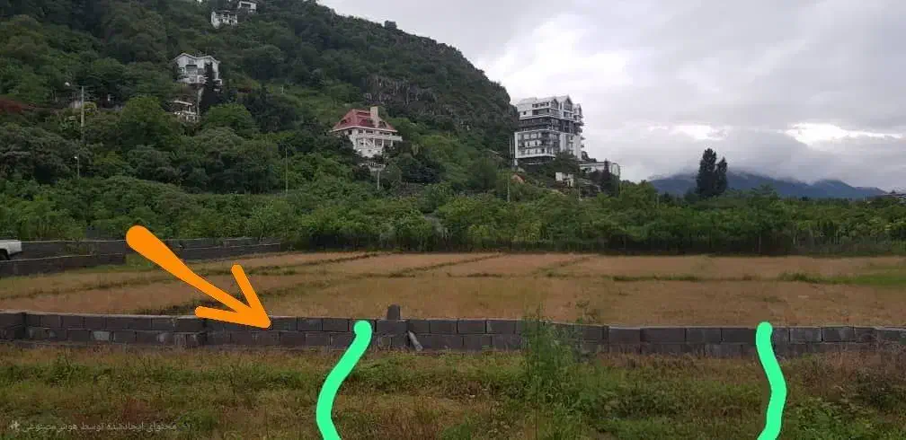 فروش زمین ۲۸۸متر سنددار رامسرکتالم|فروش زمین و ملک کلنگی|کتالم و سادات شهر, |دیوار