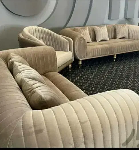 مبلمان*صدف*|مبلمان خانگی و میز عسلی|اندیشه, اندیشه فاز ۳|دیوار