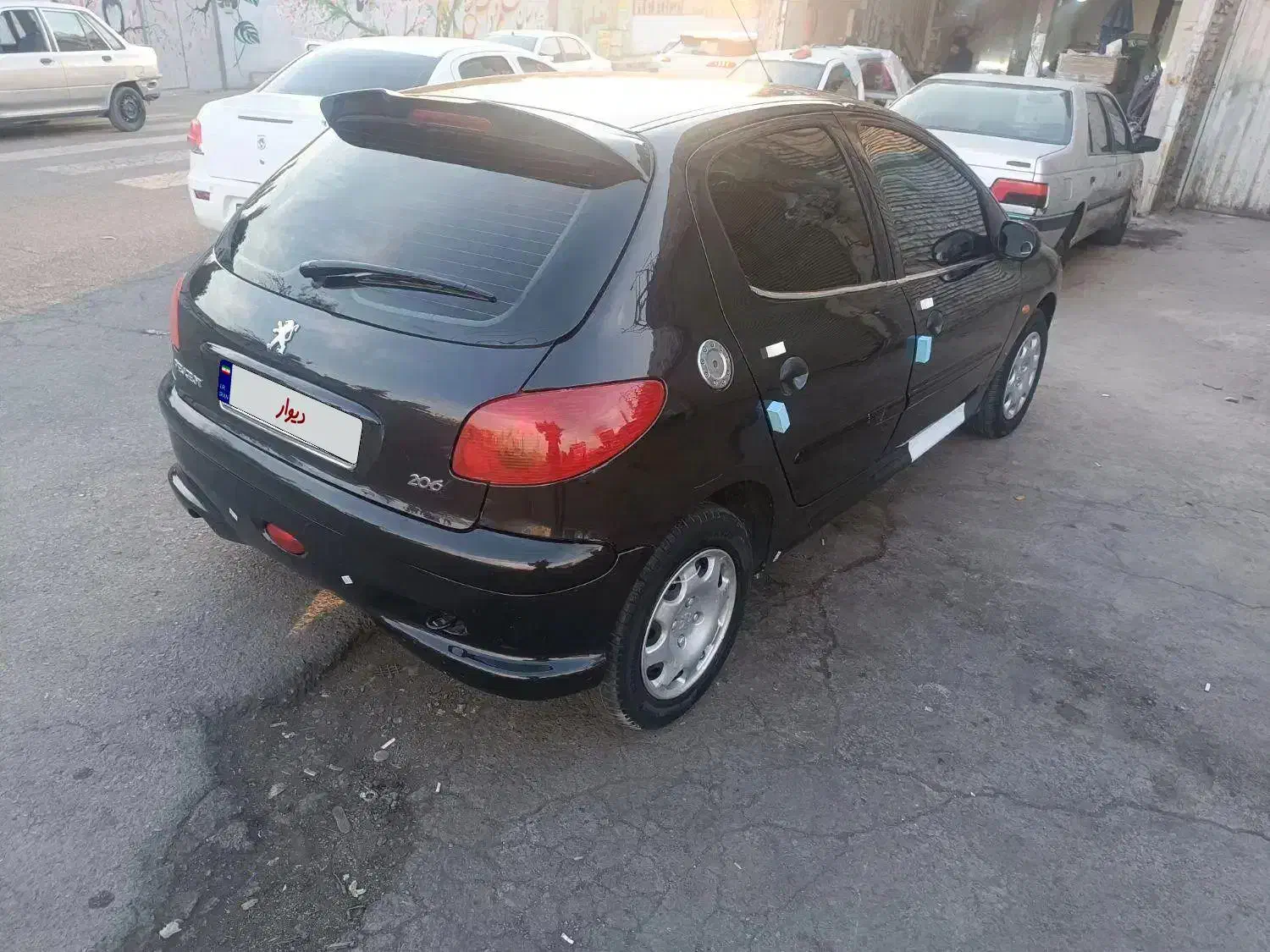 206مدل۹۲تیپ۵دریچه گاز سیمی|خودرو سواری و وانت|پاکدشت, پاکدشت (مامازند)|دیوار