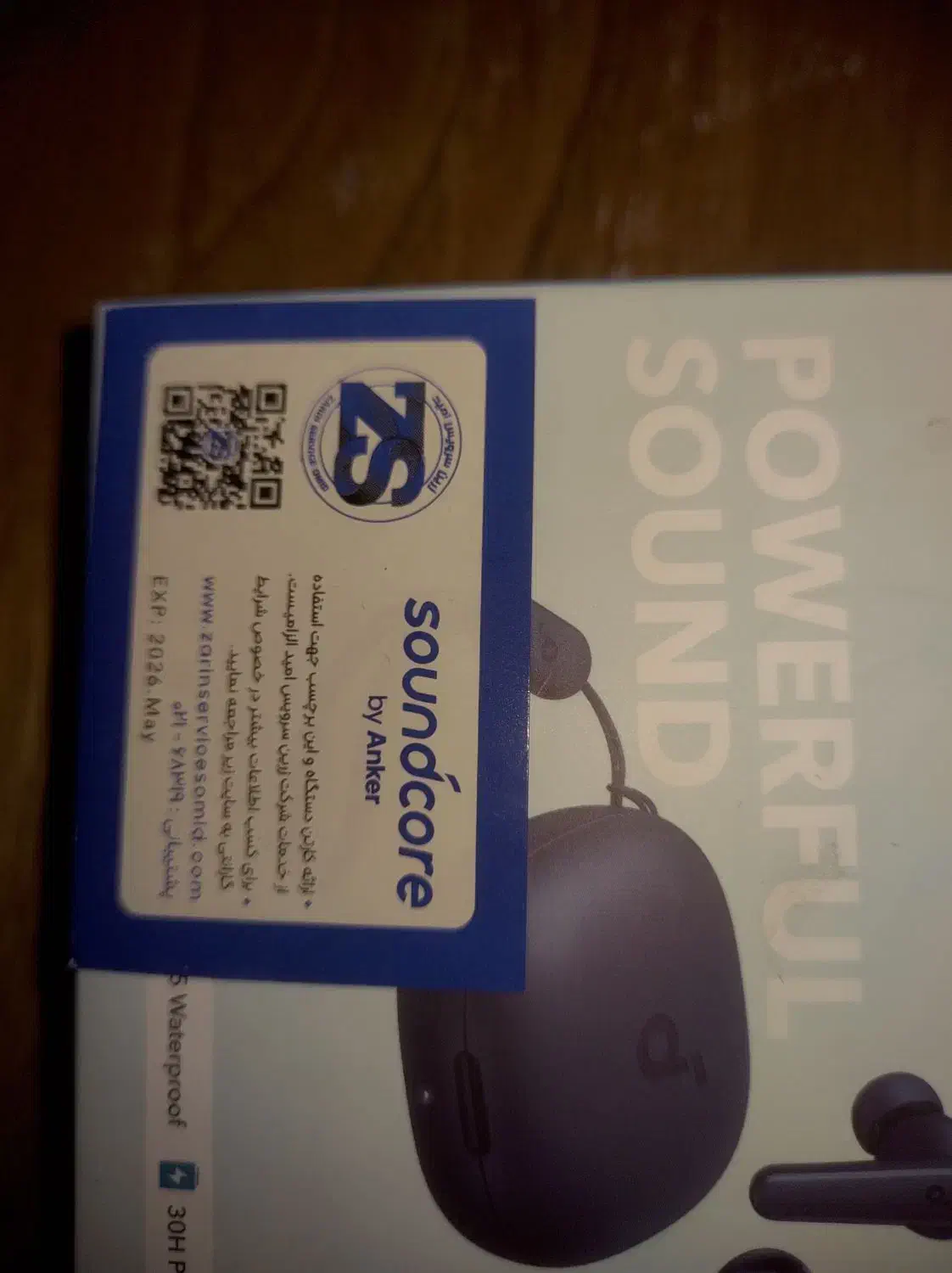 ایرپاد انکر R50i در حد نو، رنگ آبی|لوازم جانبی موبایل و تبلت|مبارکه, |دیوار