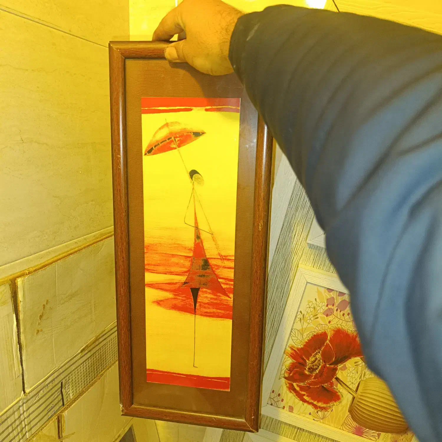 سه عدد تابلو زیبا|تابلو، نقاشی، عکس|رودهن, |دیوار