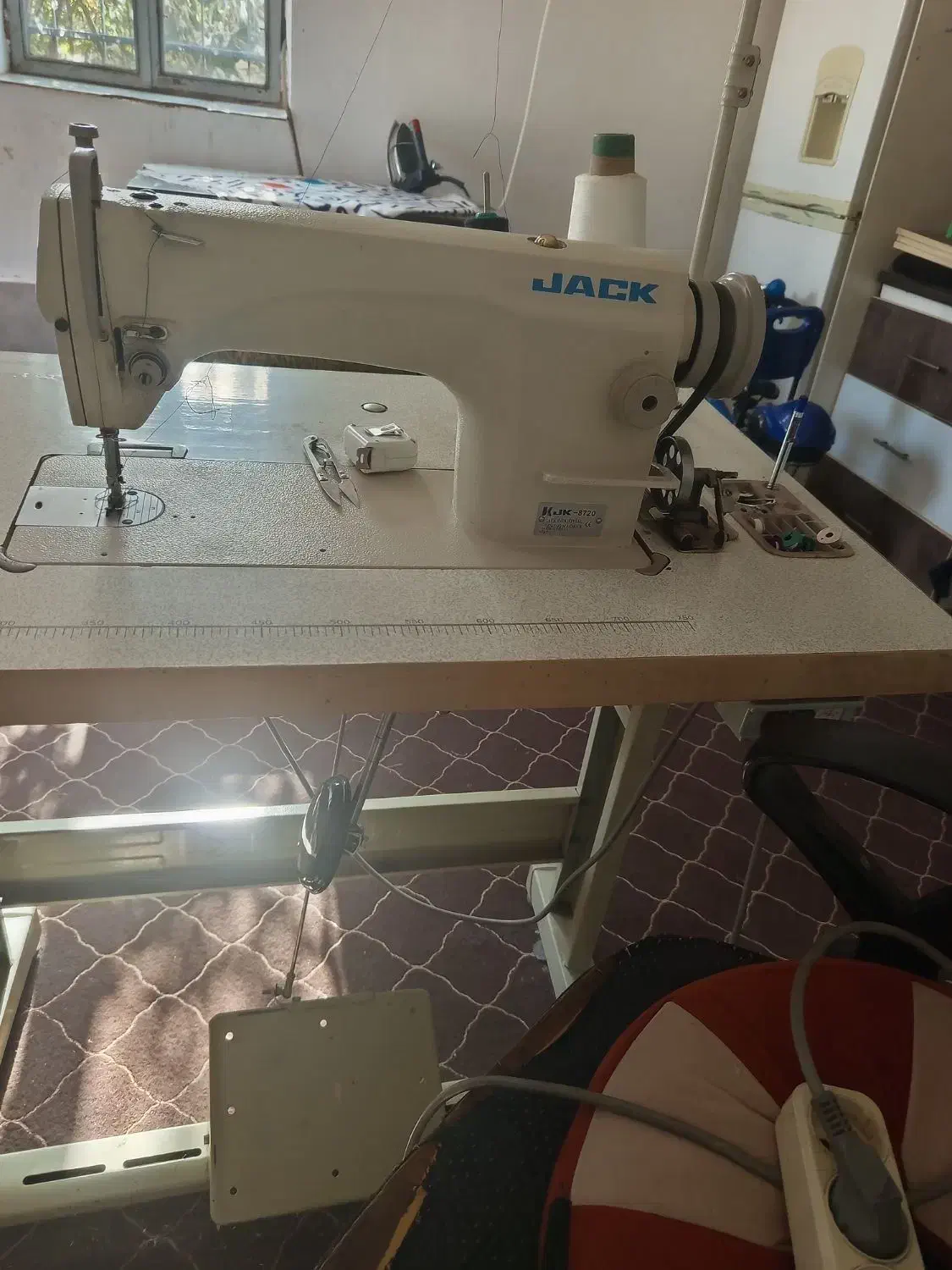 چرخ خیاطی صنعتی جک|لوازم خیاطی و بافتنی|مرودشت, رودبال|دیوار