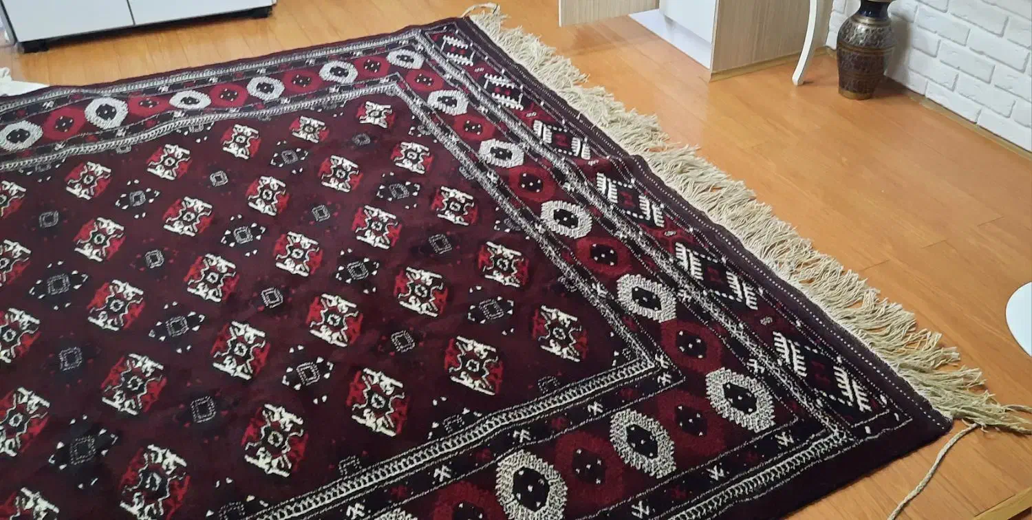 فرش دستباف ترکمن|فرش|گنبد کاووس, |دیوار