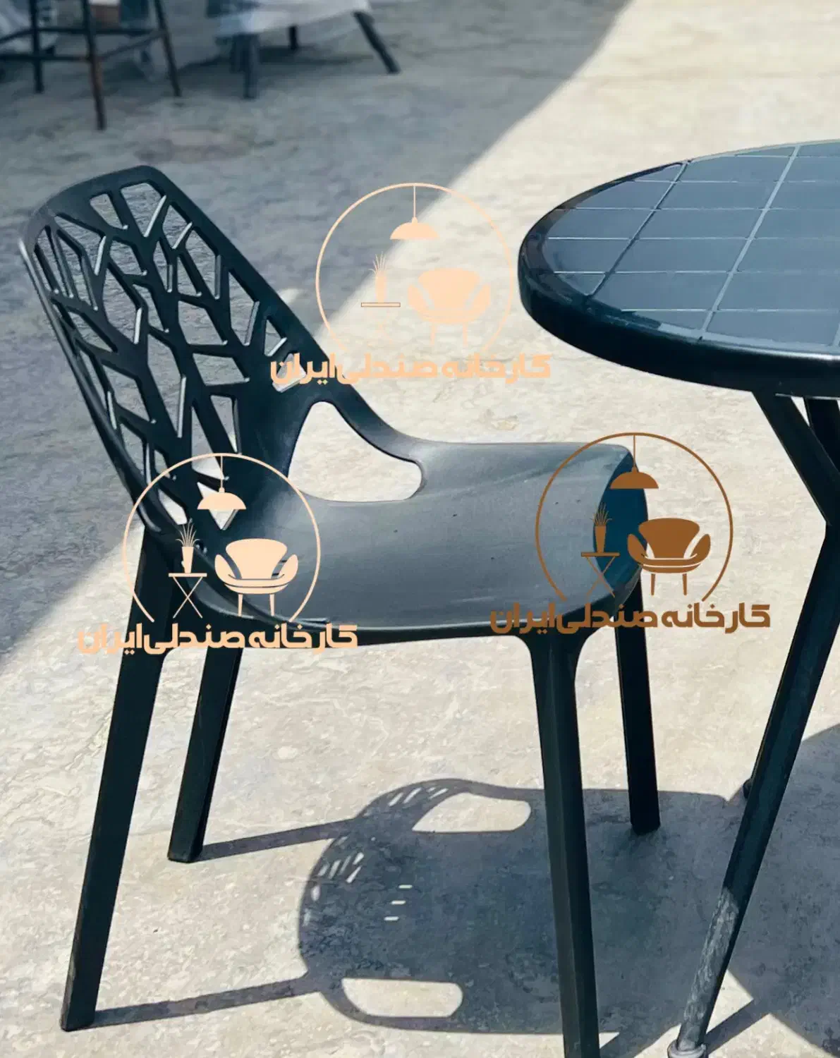 صندلی پلاستیکی باغی طرح ایمان|میز و صندلی غذاخوری|کرج, مرکز تحقیقات البرز|دیوار