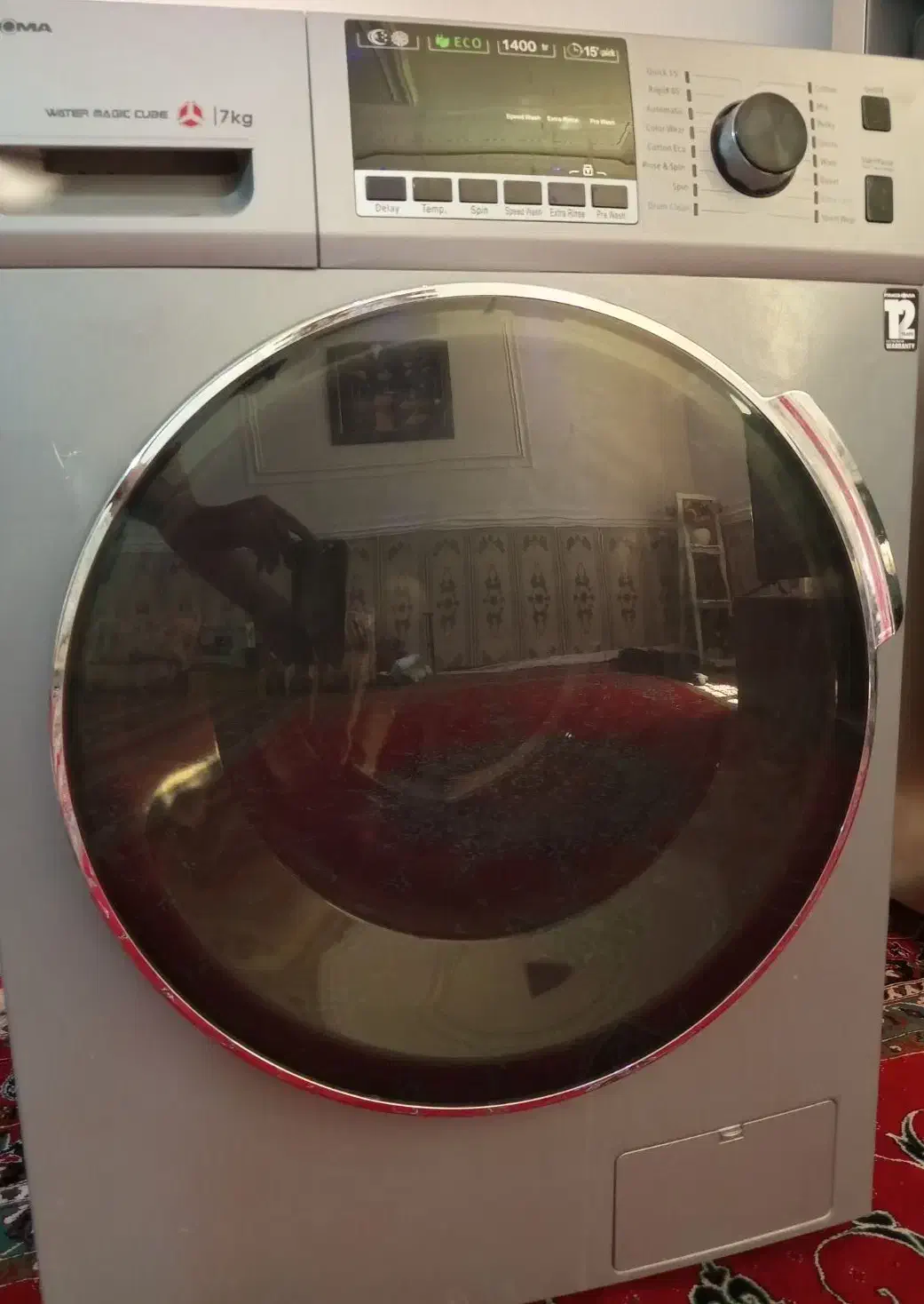 ماشین لباسشویی پاکشوما 7 کیلویی|ماشین لباسشویی و خشک‌کن لباس|یاسوج, |دیوار