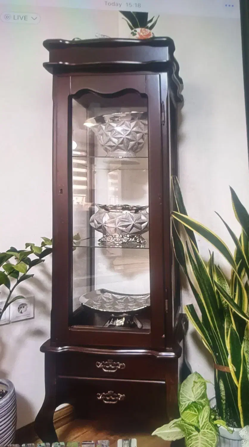 بوفه سه طبقه|بوفه، ویترین، کنسول|رشت, هلال احمر|دیوار