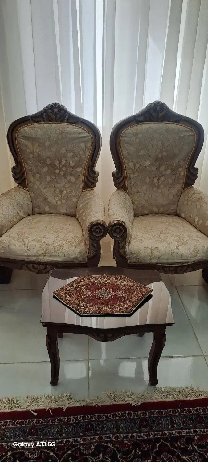 مبلمان سلطنتی|مبلمان خانگی و میز عسلی|مشهد, شهید بهشتی|دیوار