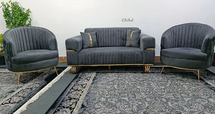 مبلمان راحتی هفت نفره|مبلمان خانگی و میز عسلی|اسلام‌‌آباد غرب, |دیوار