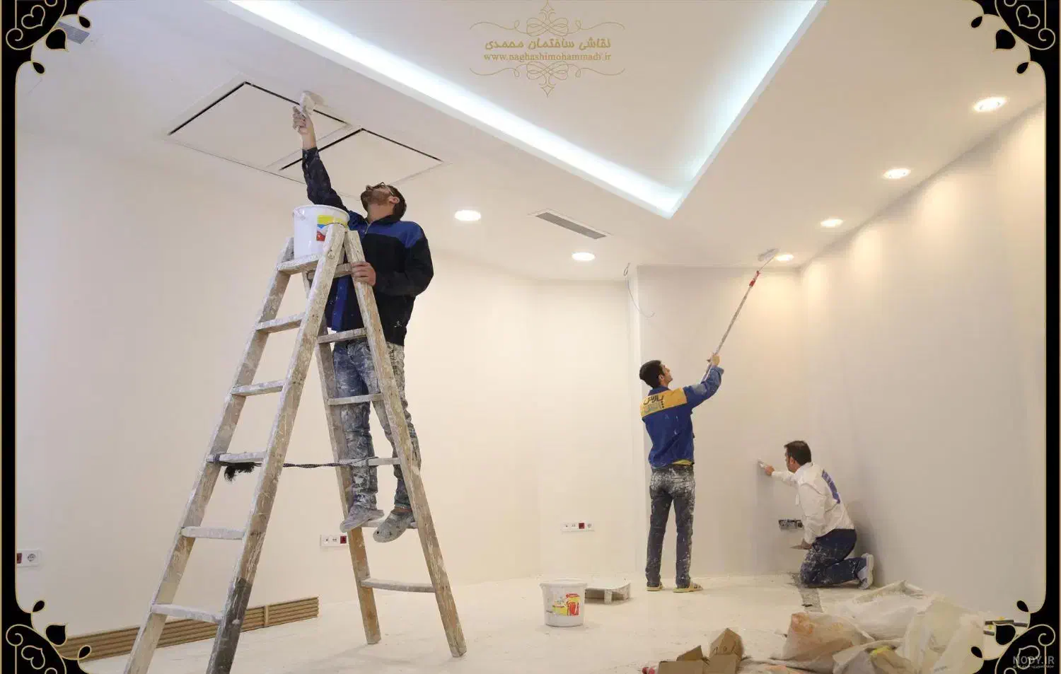 نقاش ساختمان|خدمات پیشه و مهارت|کلاردشت, |دیوار