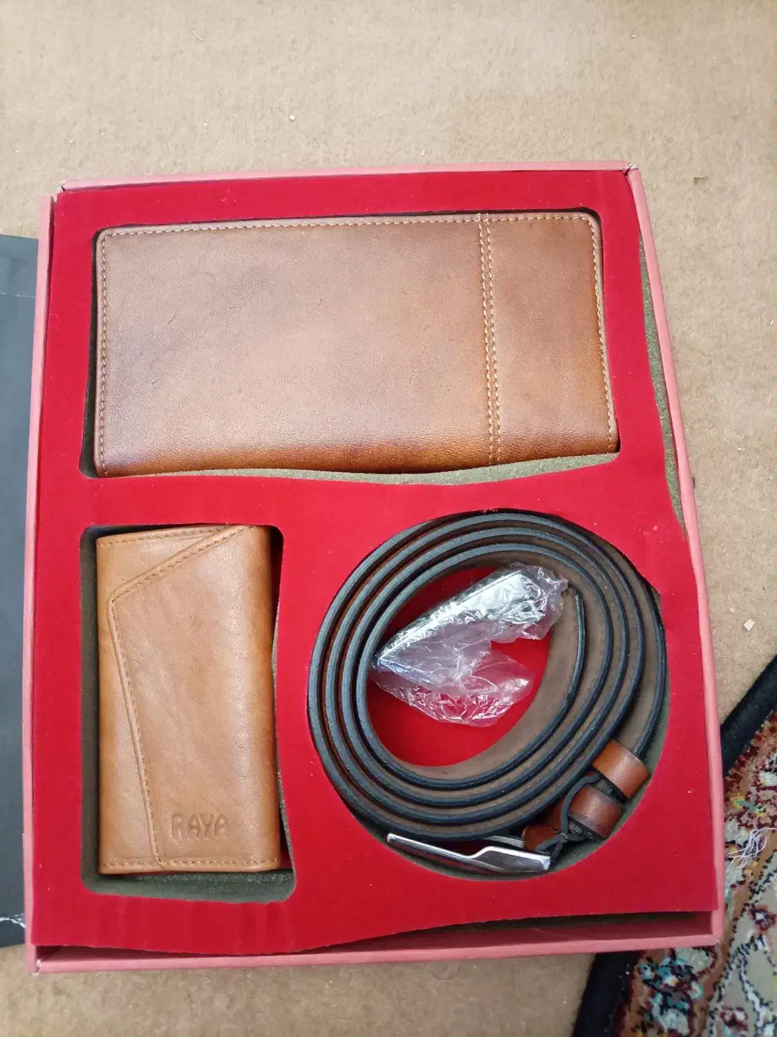 ست کیف و کمر و جا کلیدی|کیف، کفش، کمربند|تبریز, |دیوار