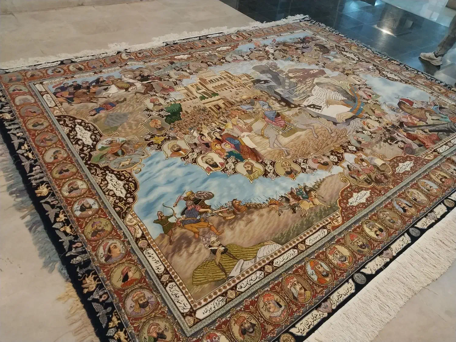 فرش دستبافت سلاطین شاهان|فرش|اردبیل, |دیوار