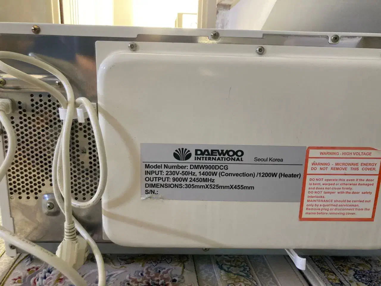 مایکرو ویو سه کاره دوو مدل DMW900DCG|اجاق گاز و لوازم برقی پختوپز|پیشوا, |دیوار