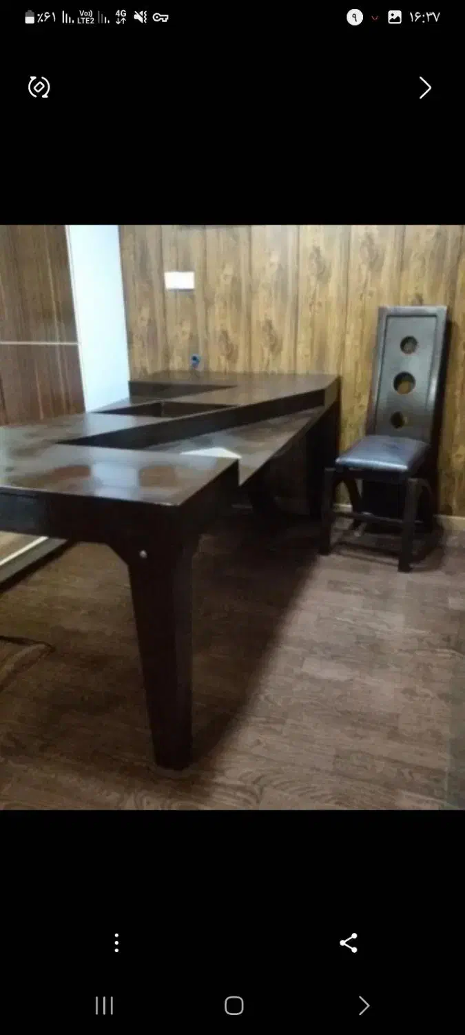 میز نهارخوری|میز و صندلی غذاخوری|شاهین‌شهر, فردوسی|دیوار