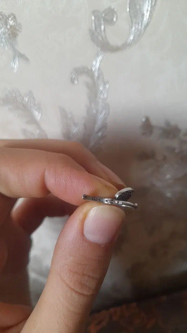 نیم ست نقره اصل ایتالیایی قلبی شکل|جواهرات|ملایر, |دیوار