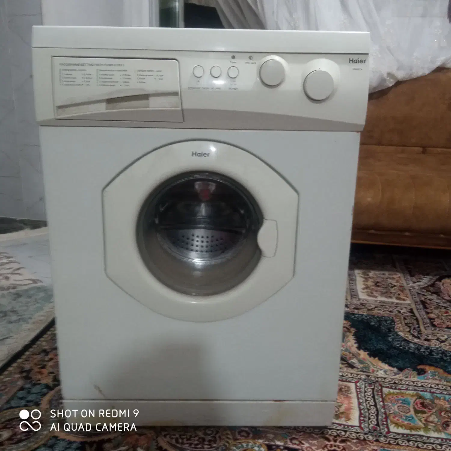 لباسشویی هفت کیلویی هایر|ماشین لباسشویی و خشک‌کن لباس|گلستان (تهران), |دیوار