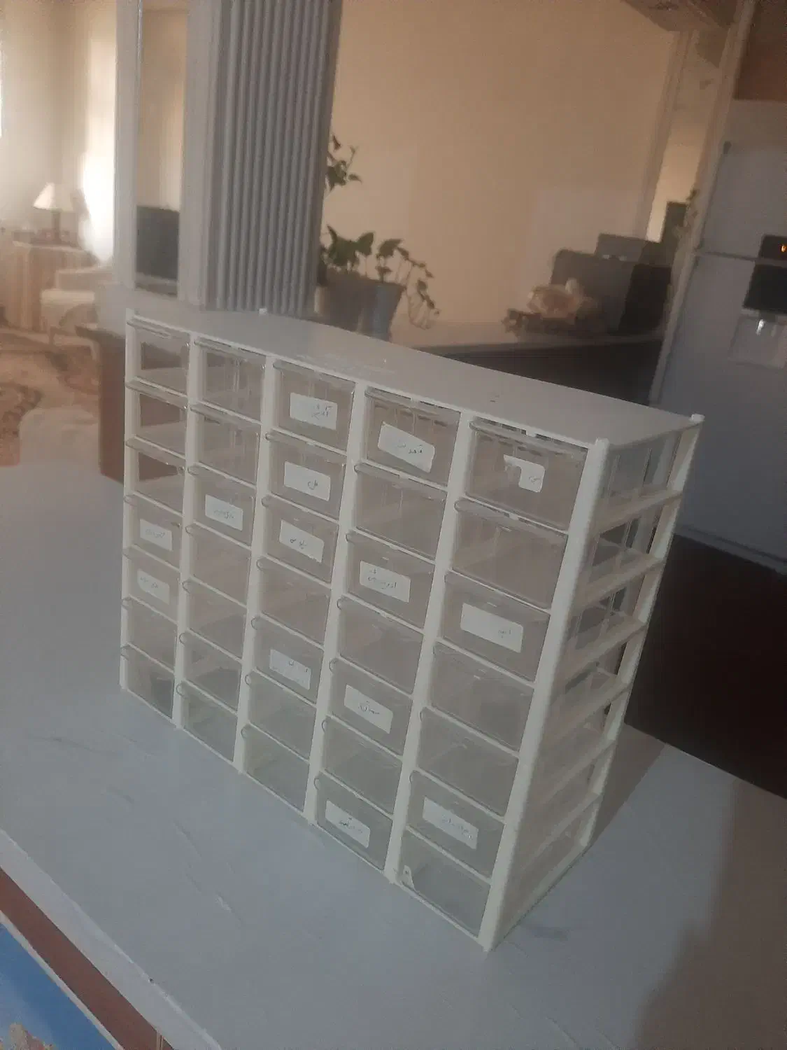 جا ادویه 35خونه|ظروف نگهدارنده، پلاستیکی، یکبارمصرف|ایذه, |دیوار