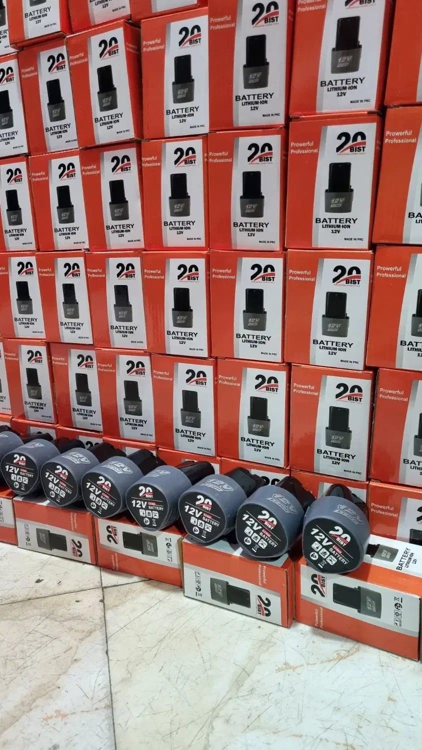 باطری باتری ۱۲ ولت و ۱۶ولت براشلس شارژر ویوارکس|ابزارآلات|تهران, تهرانپارس شرقی|دیوار