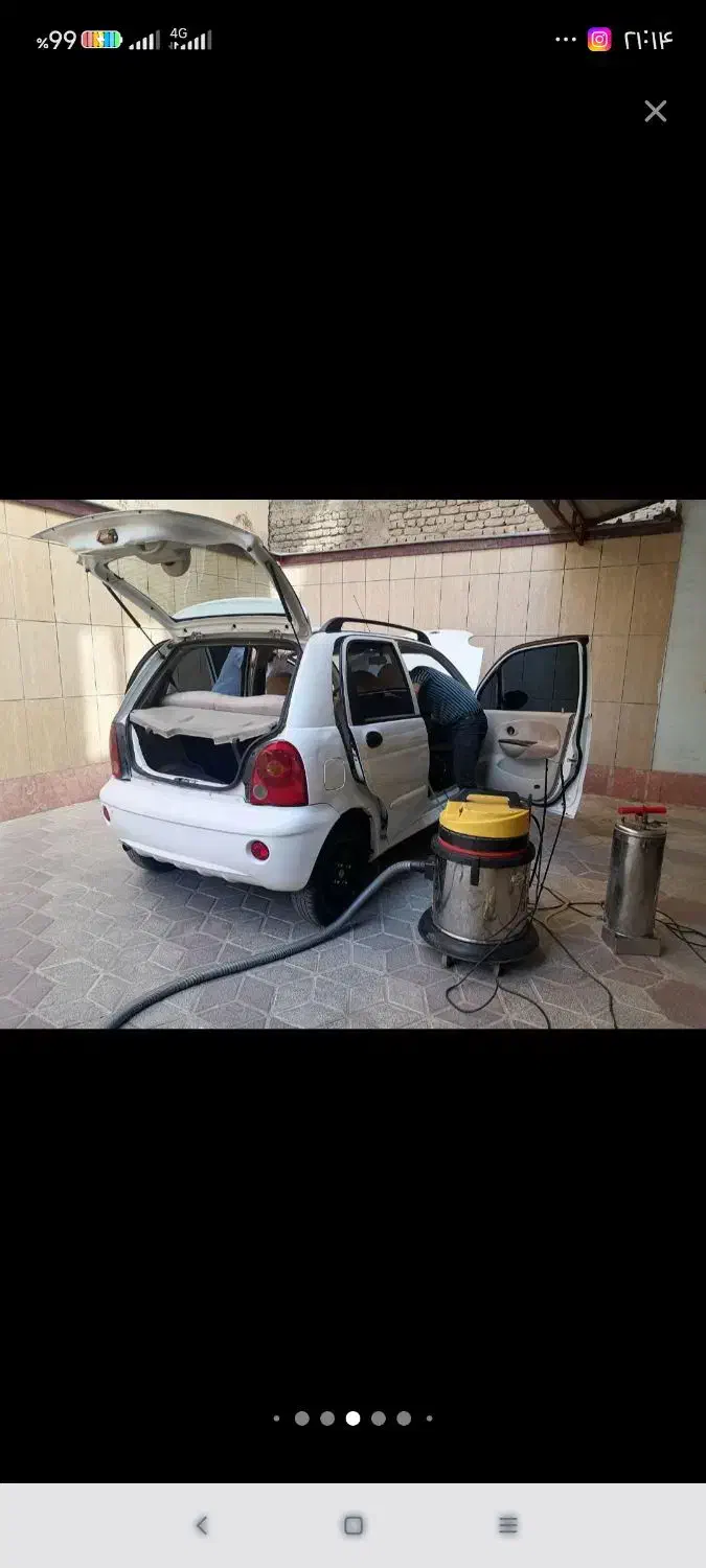 صفر شویی داخل کابین خودرو کامل|خدمات نظافت|قشم, |دیوار