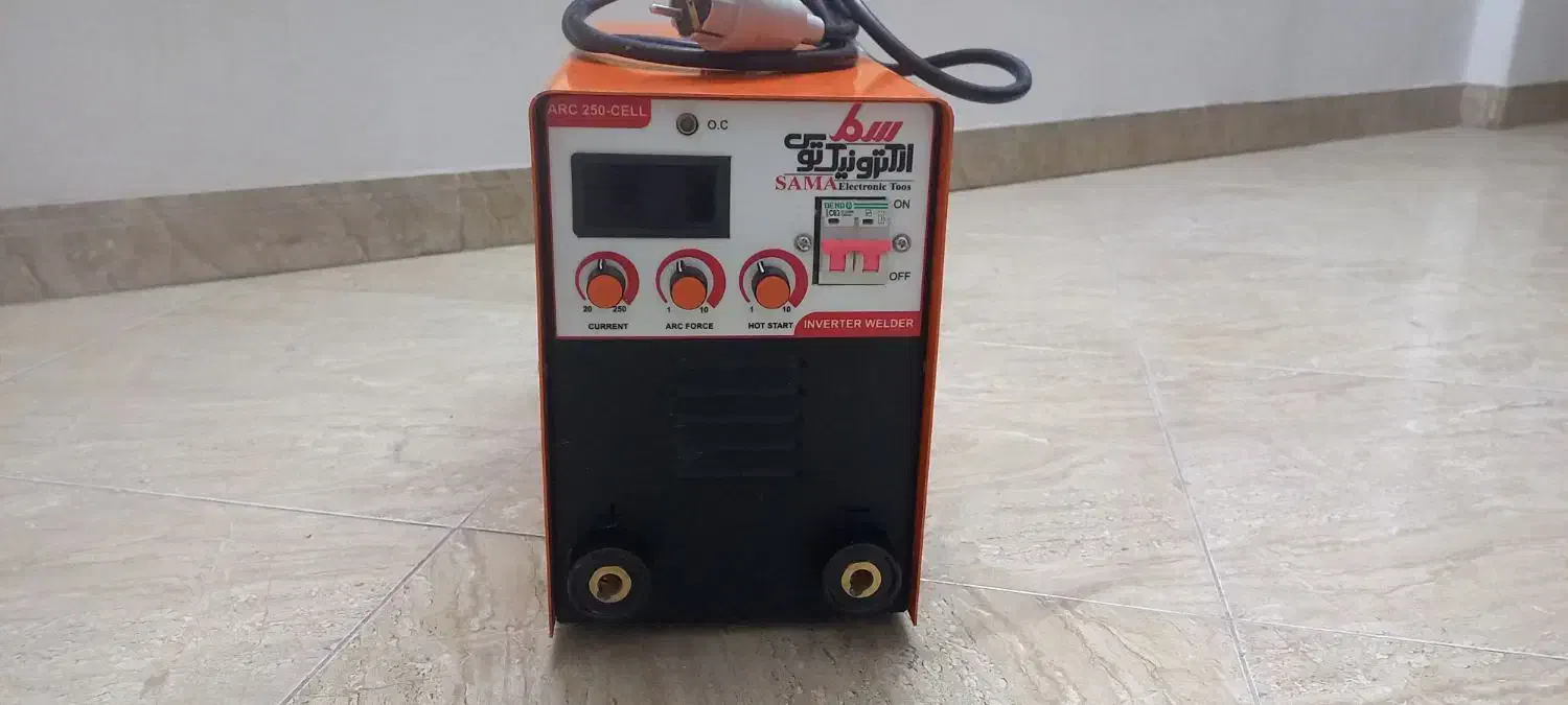 دستگاه جوشکاری اینورتر سما ۲۵۰ آمپر سلولزی|ماشینآلات صنعتی|مشهد, فلسطین|دیوار
