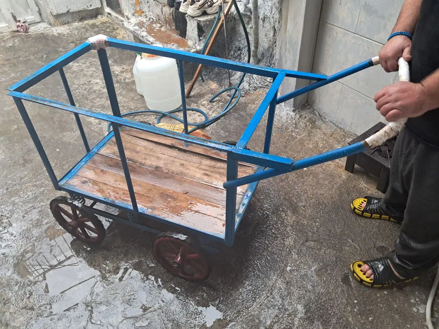 چرخ گاری فنردار تروتمیز|حراج|نسیمشهر, |دیوار