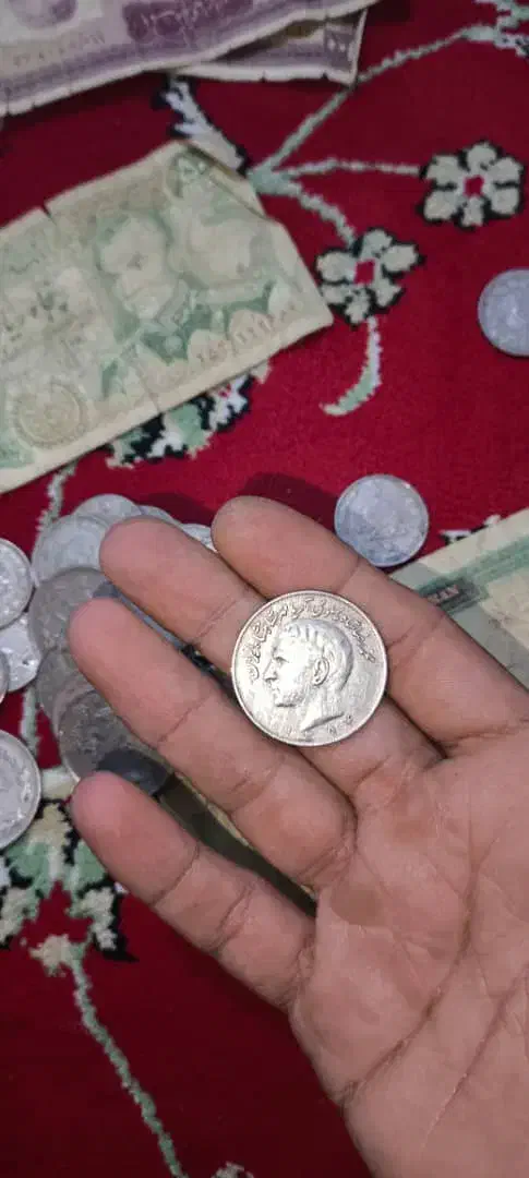 مقداری سکه قدیمی|کلکسیون سکه، تمبر، اسکناس|اهواز, امانیه|دیوار