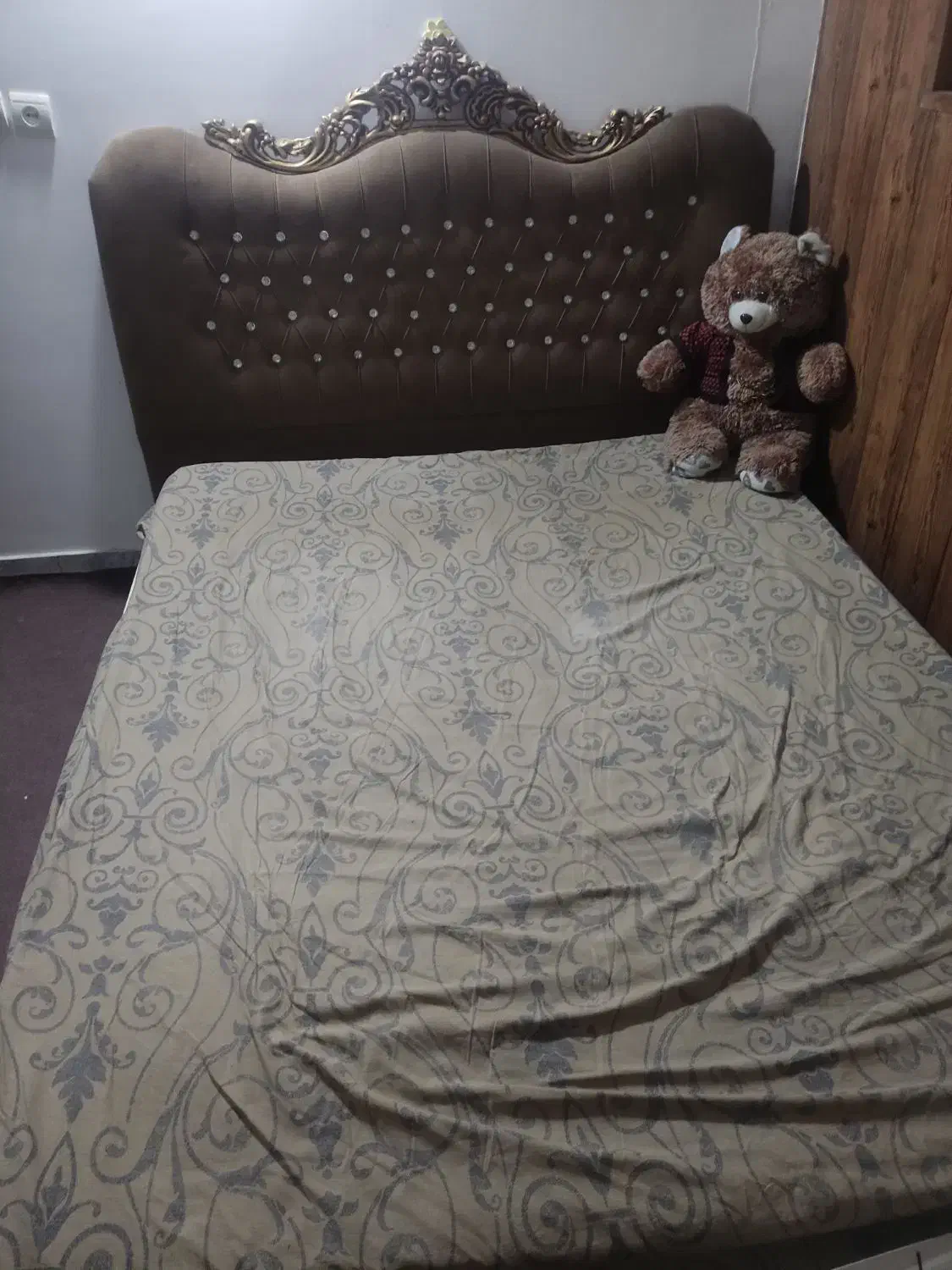 تخت دونفره|تخت و سرویس خواب|لنگرود, |دیوار