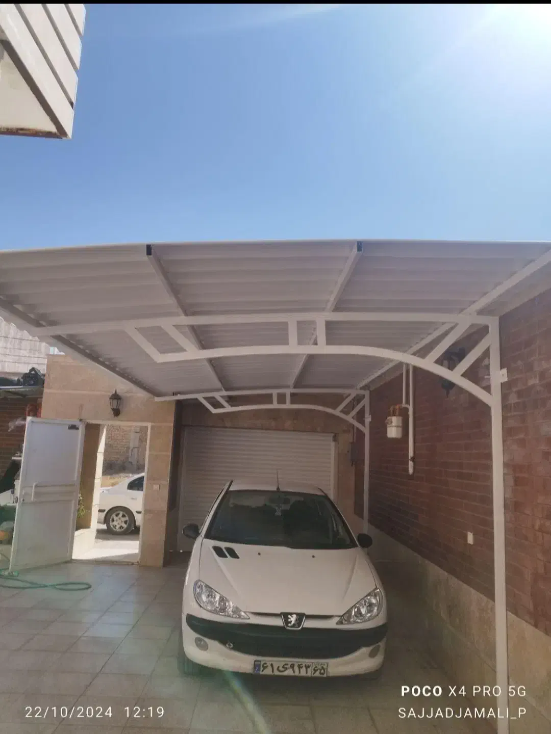 سایبان زرندنو بدون پایه مزاحم|خدمات پیشه و مهارت|زرند, |دیوار