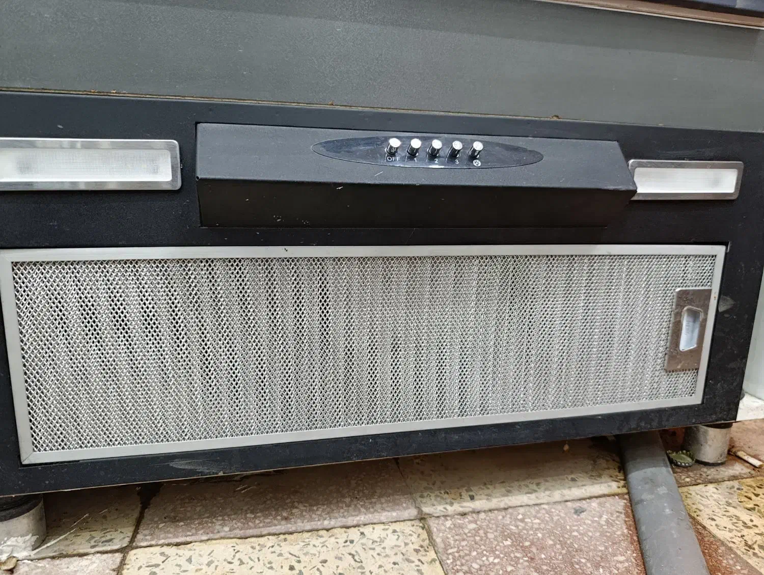 هود مخفی دگمه ای (نو)داخل کارتن|هود|تاکستان, |دیوار