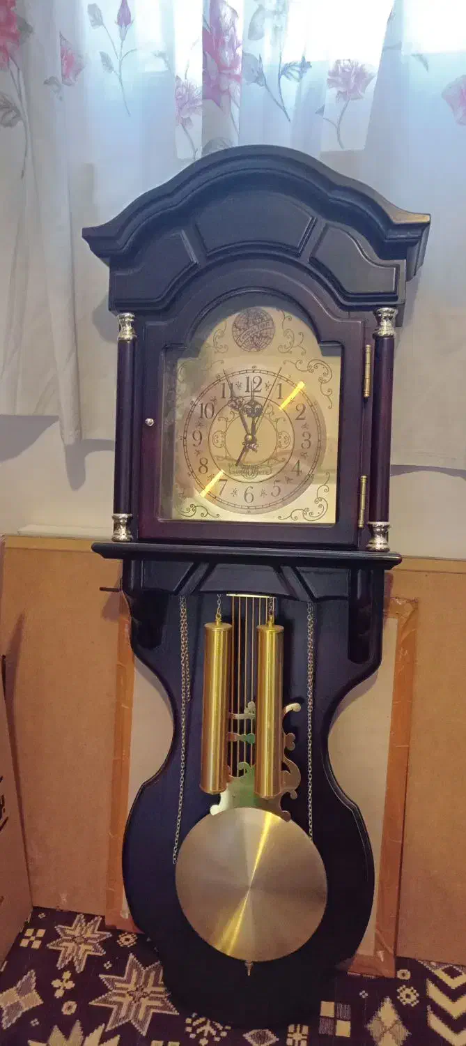 ساعت چوبی دوموتوره|ساعت دیواری و تزئینی|محمدشهر, محمدشهر|دیوار