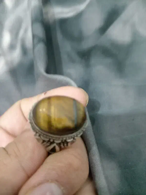 انگشتر نقره ( چشم ببر )|بدلیجات|نسیمشهر, |دیوار