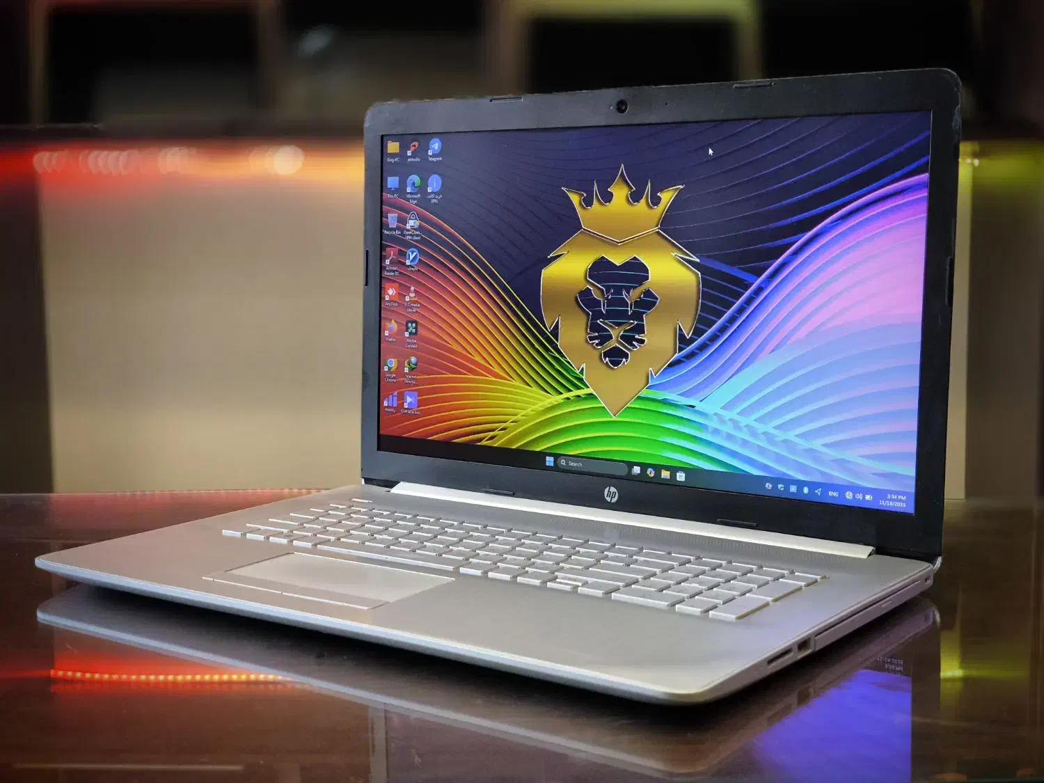 ۱۷ اینچ خانگی hp نسل ۱۰ نامپددار Core-i7 همه کاره|رایانه همراه|تهران, بلوار کشاورز|دیوار