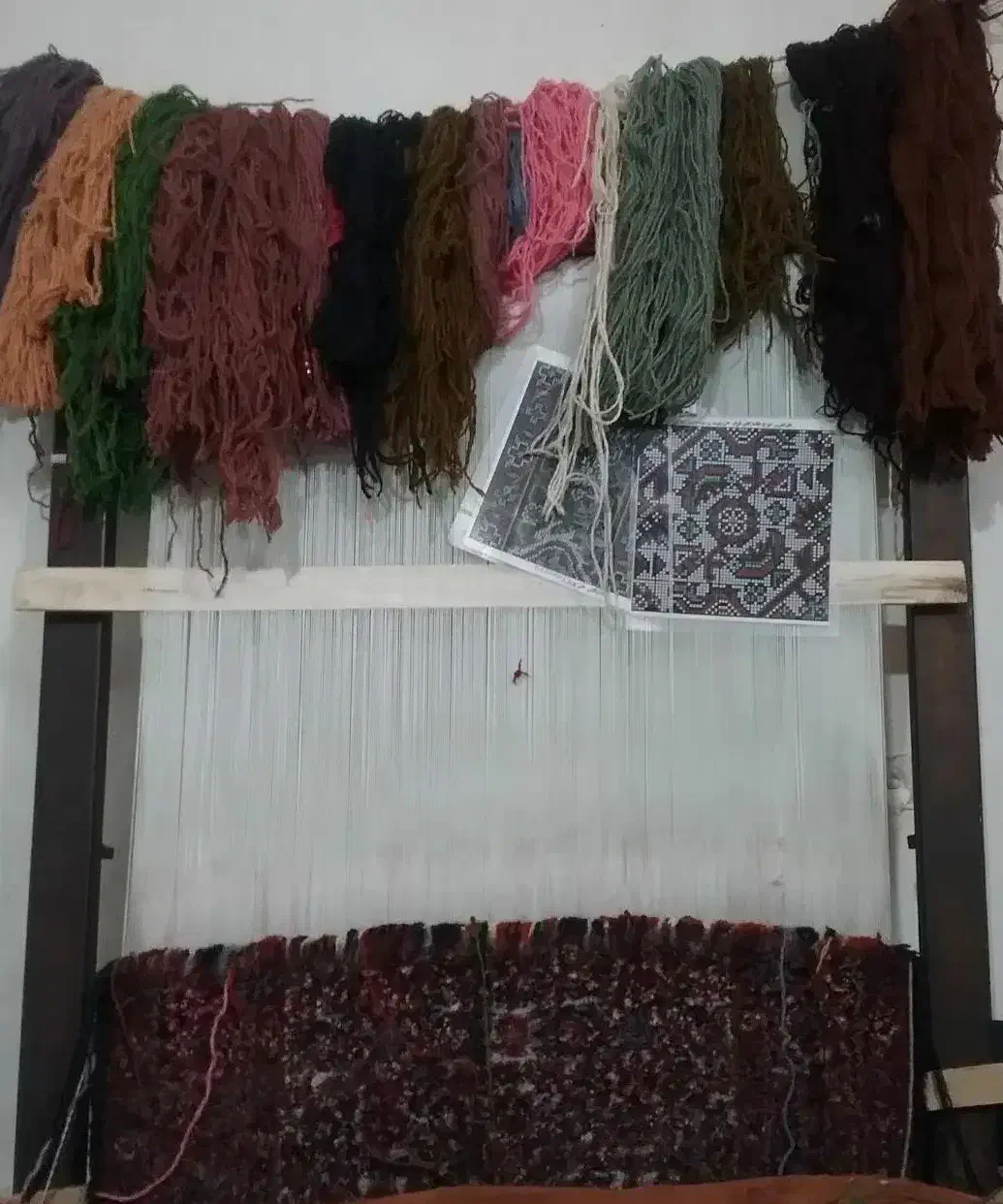 فرش بافتنی|گلیم، جاجیم، گبه|زنجان, |دیوار