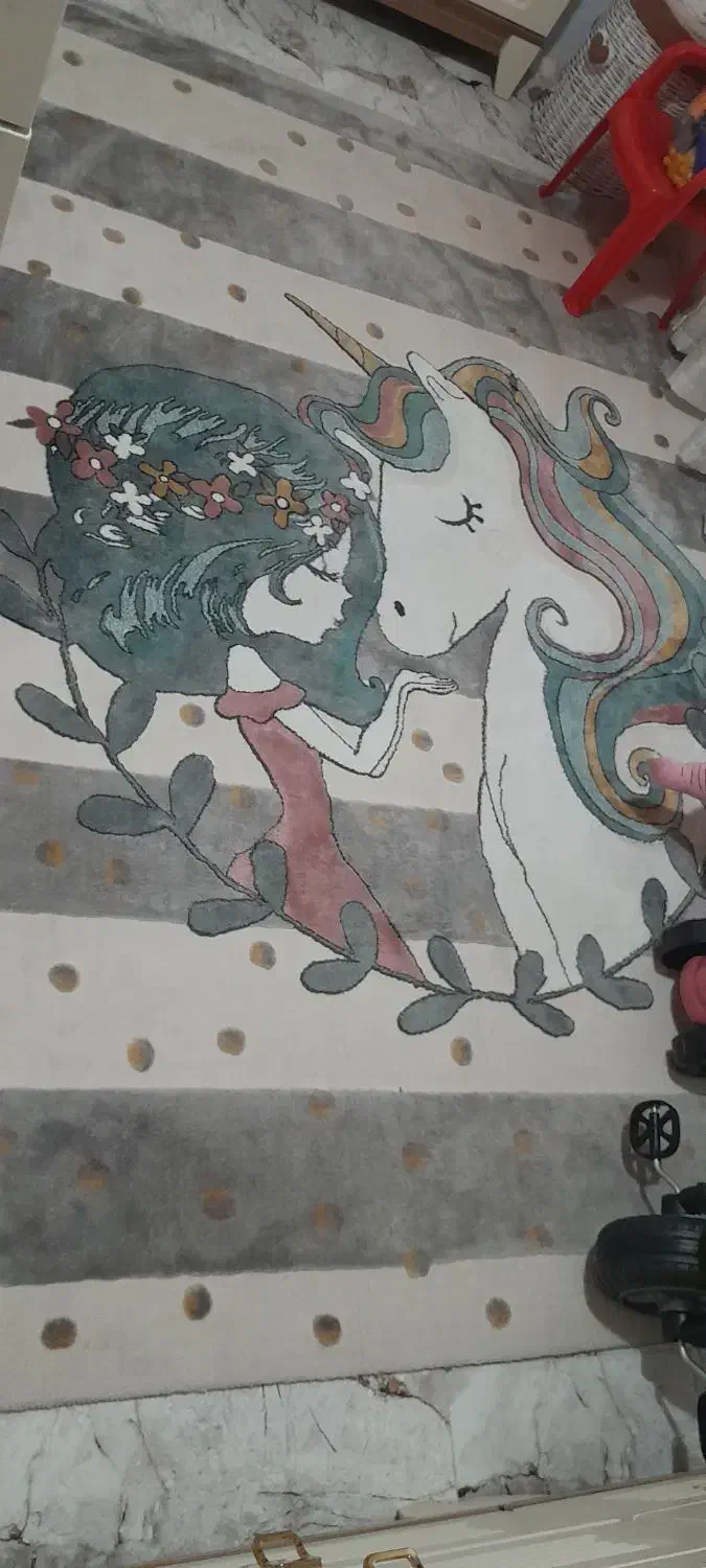 فرش کودک|فرش|بهارستان, |دیوار