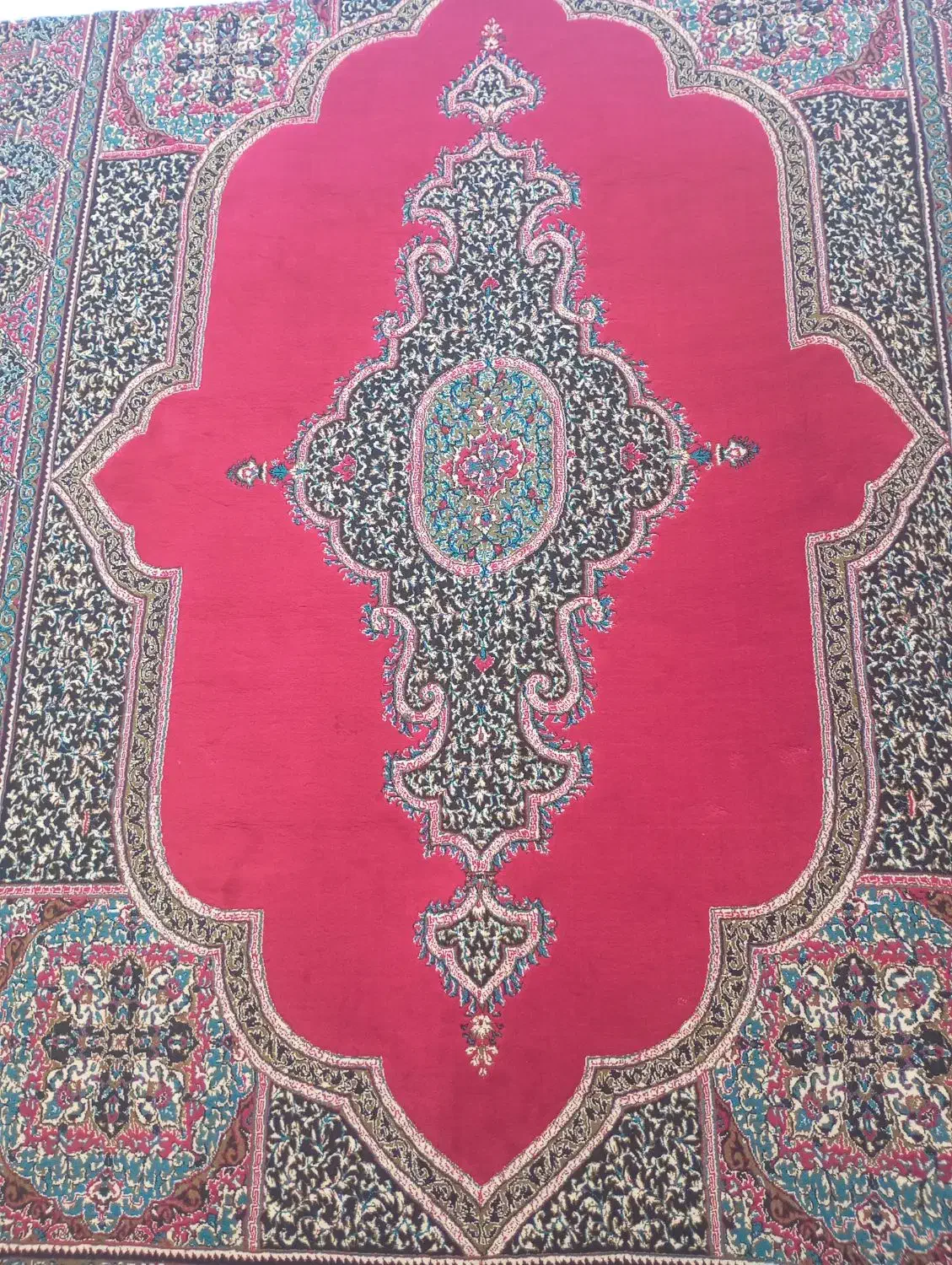 فروش یک عدد فرش قرمز دست دوم|فرش|ایذه, |دیوار