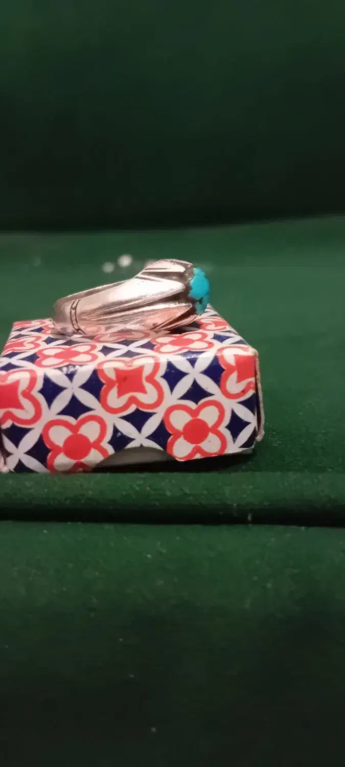 انگشتر فیروزه نیشابور کلکسیونی|جواهرات|زنجان, |دیوار