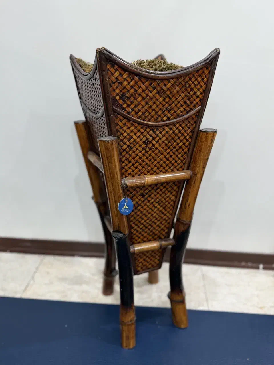 گلدان چوبی کنارسالنی بامبو|صنایع دستی و سایر لوازم تزئینی|تهران, ویلاشهر|دیوار