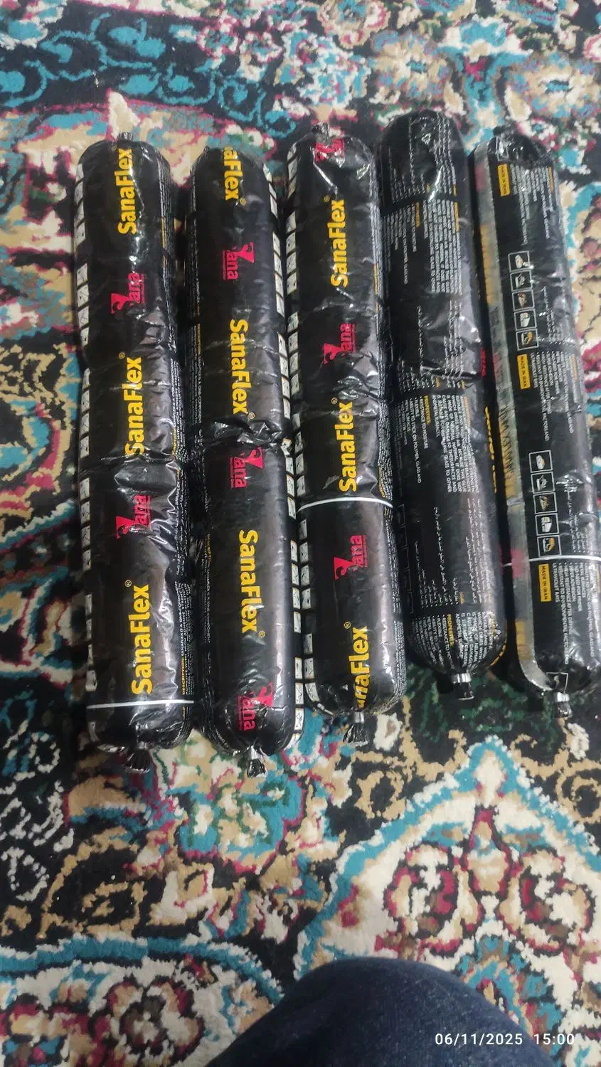 چسب پلی‌ اورتان سوسیسی ثنا فلکس SANA FLEX|مصالح و تجهیزات ساختمان|بندر دیر, |دیوار