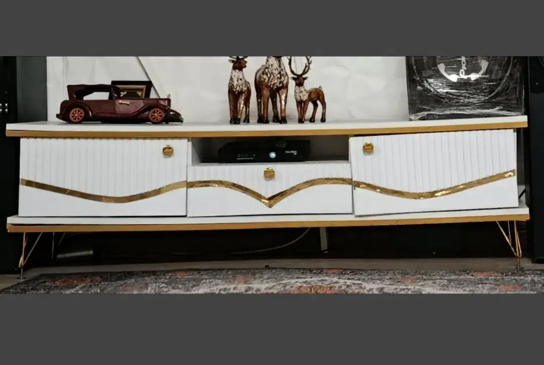 میز تلویزیون سفید|میز تلویزیون|تهران, شهرک ولیعصر شمالی|دیوار