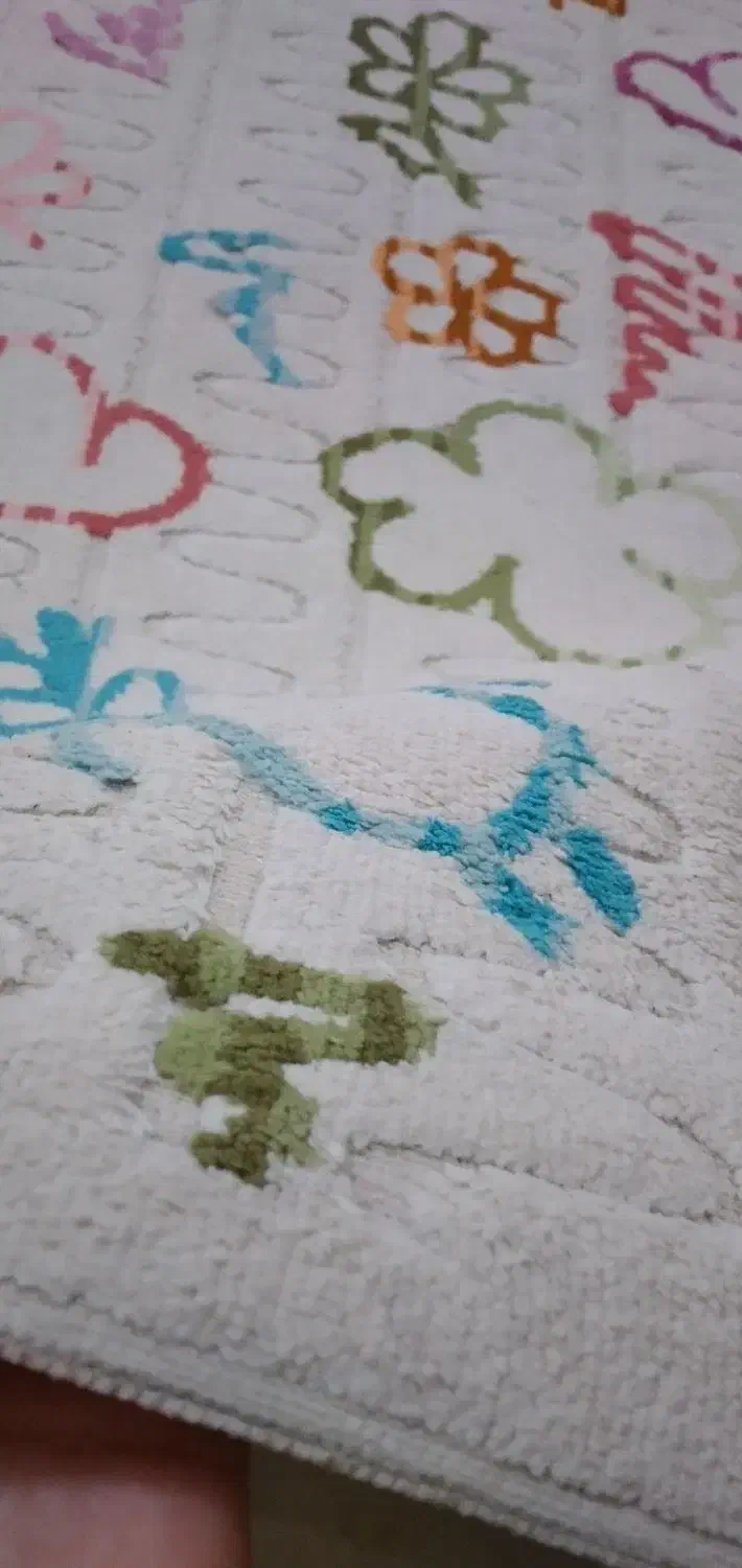 فرش فانتزی ۴ متری اتاق خواب اتاق بچه سیسمونی|فرش|باغستان, |دیوار