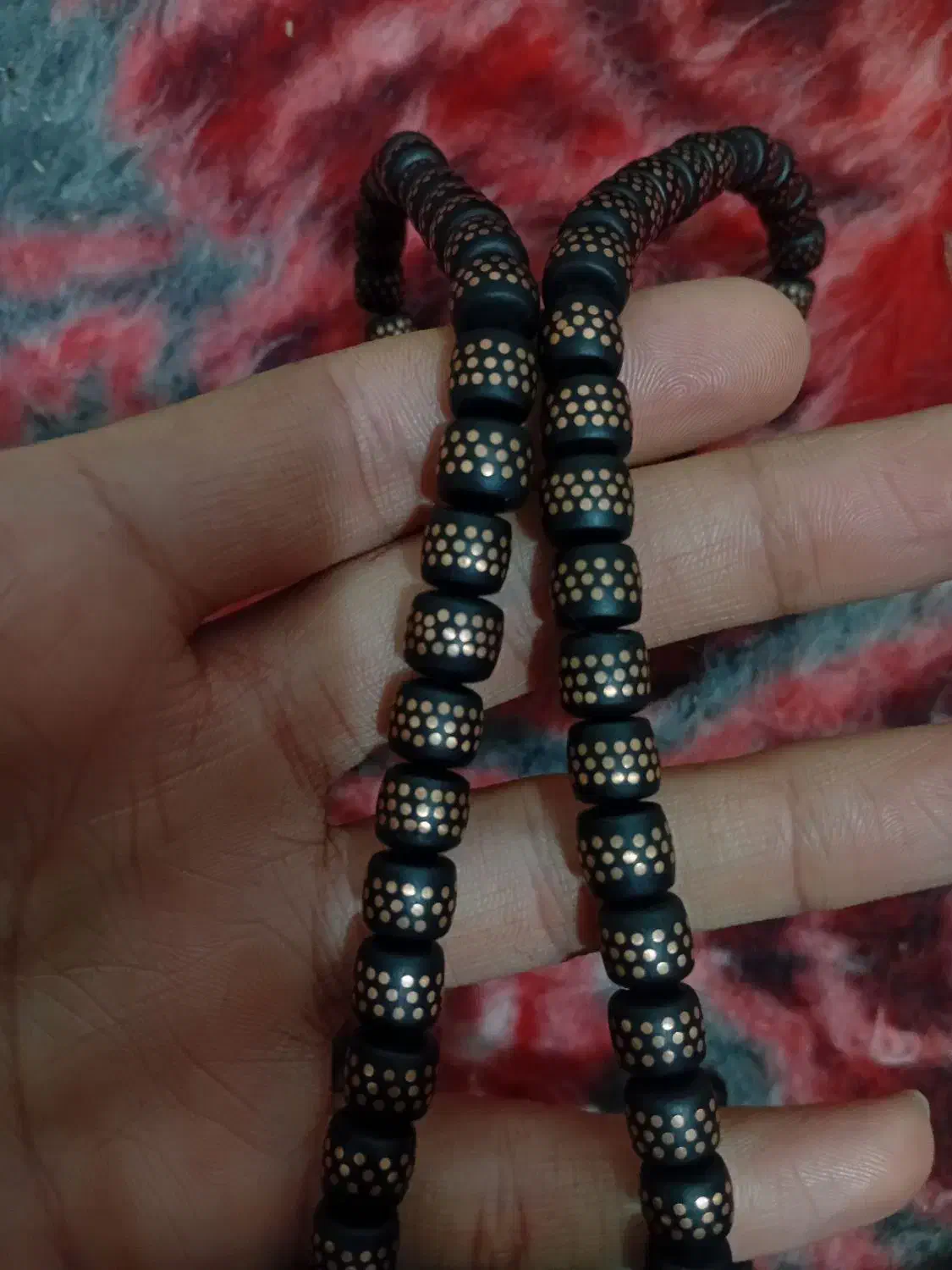 تسبیح زندان بافت|صنایع دستی و سایر لوازم تزئینی|مشهد, آیت الله کاشانی|دیوار