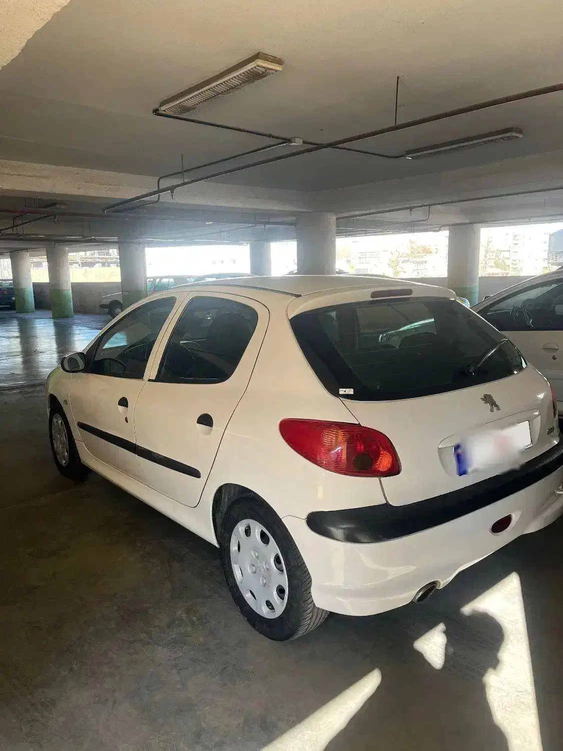 ۲۰۶ مدل ۸۸ بی رنگ و بی ضربه|خودرو سواری و وانت|رضوانشهر, |دیوار