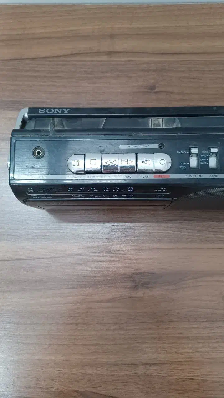 رادیو ضبط سونی|کلکسیون اشیاء عتیقه|قم, بنیاد|دیوار