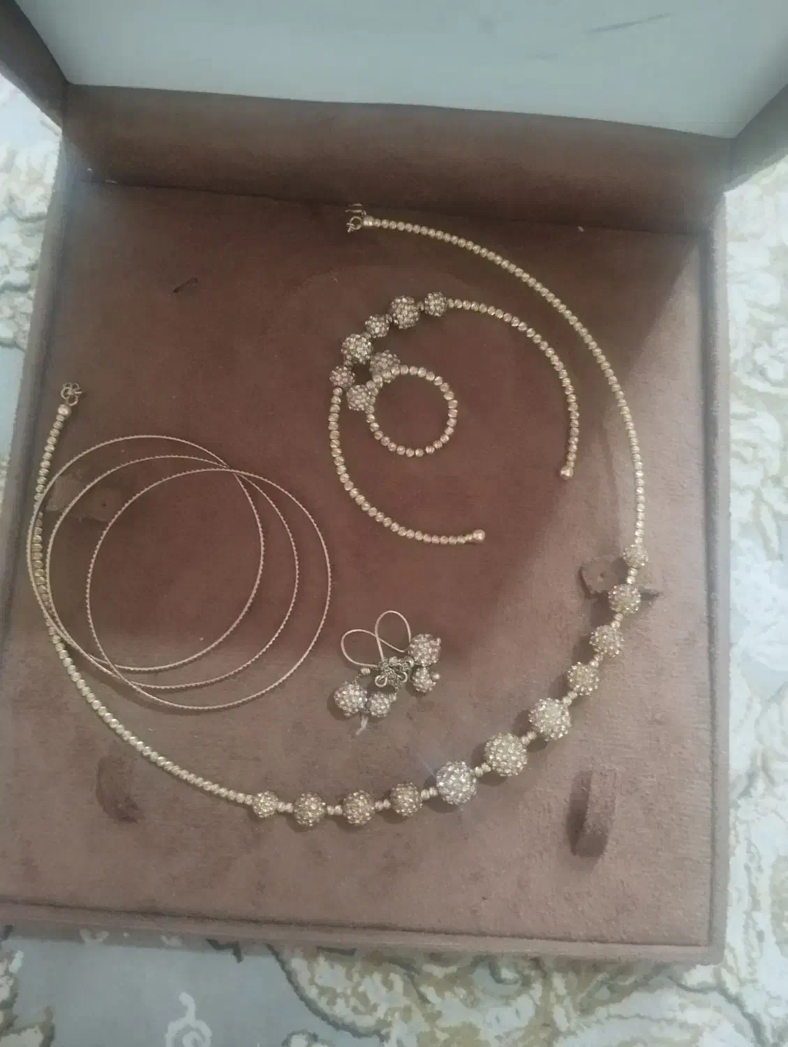 سرویس طلا وستا النگو|جواهرات|تهران, شمشیری|دیوار