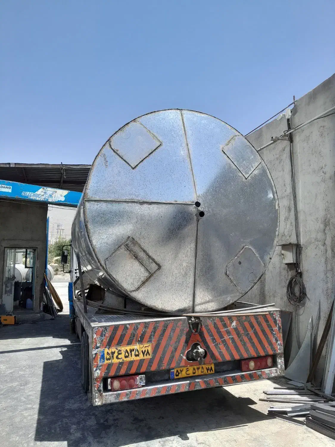 تانکرسازی،فروش تانکرآب گالوانیزه،*مخزن آب هوایی|مصالح و تجهیزات ساختمان|کرج, اتمسفر|دیوار