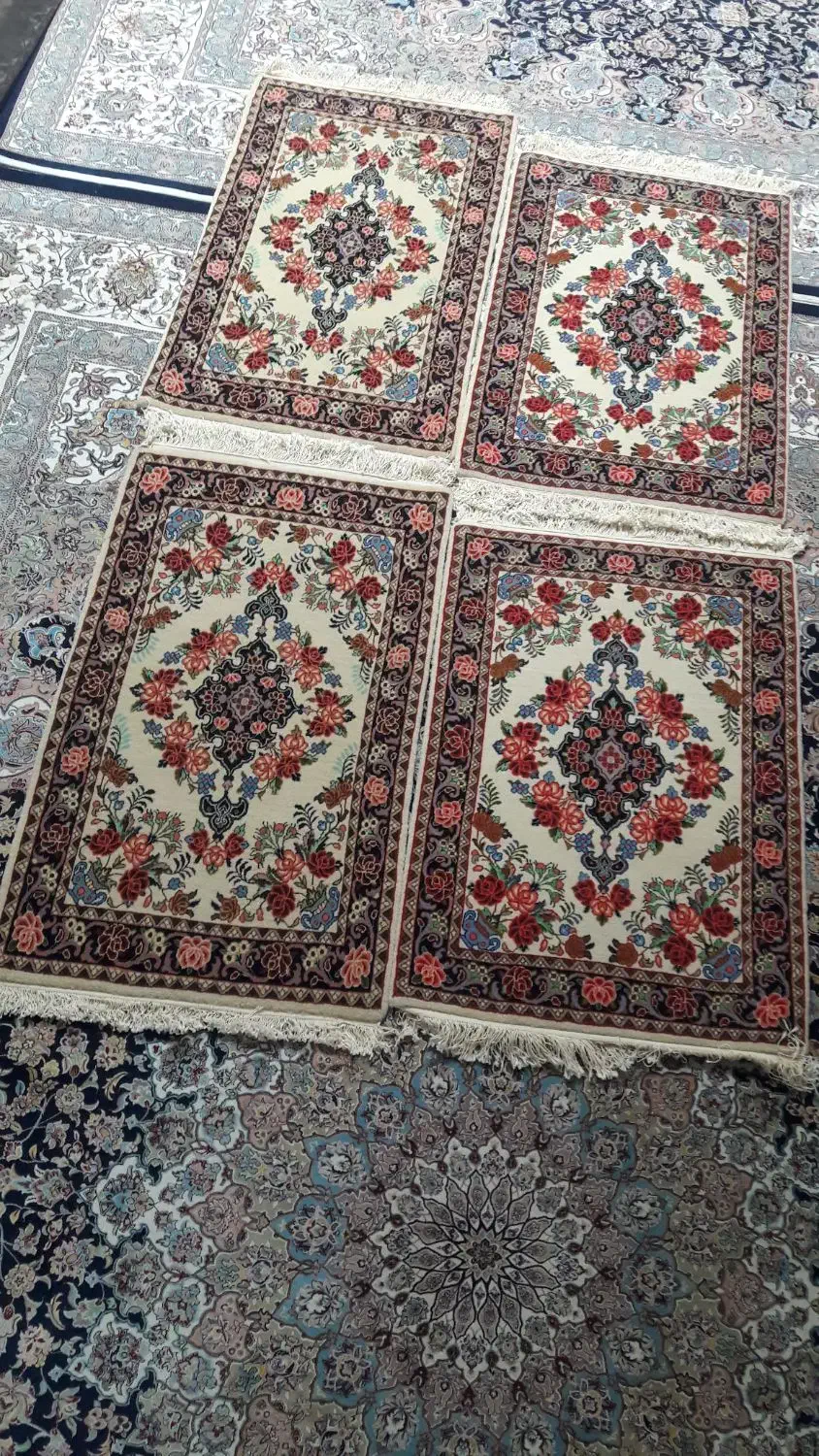 فرش دستباف بافت|پشتی|همدان, |دیوار