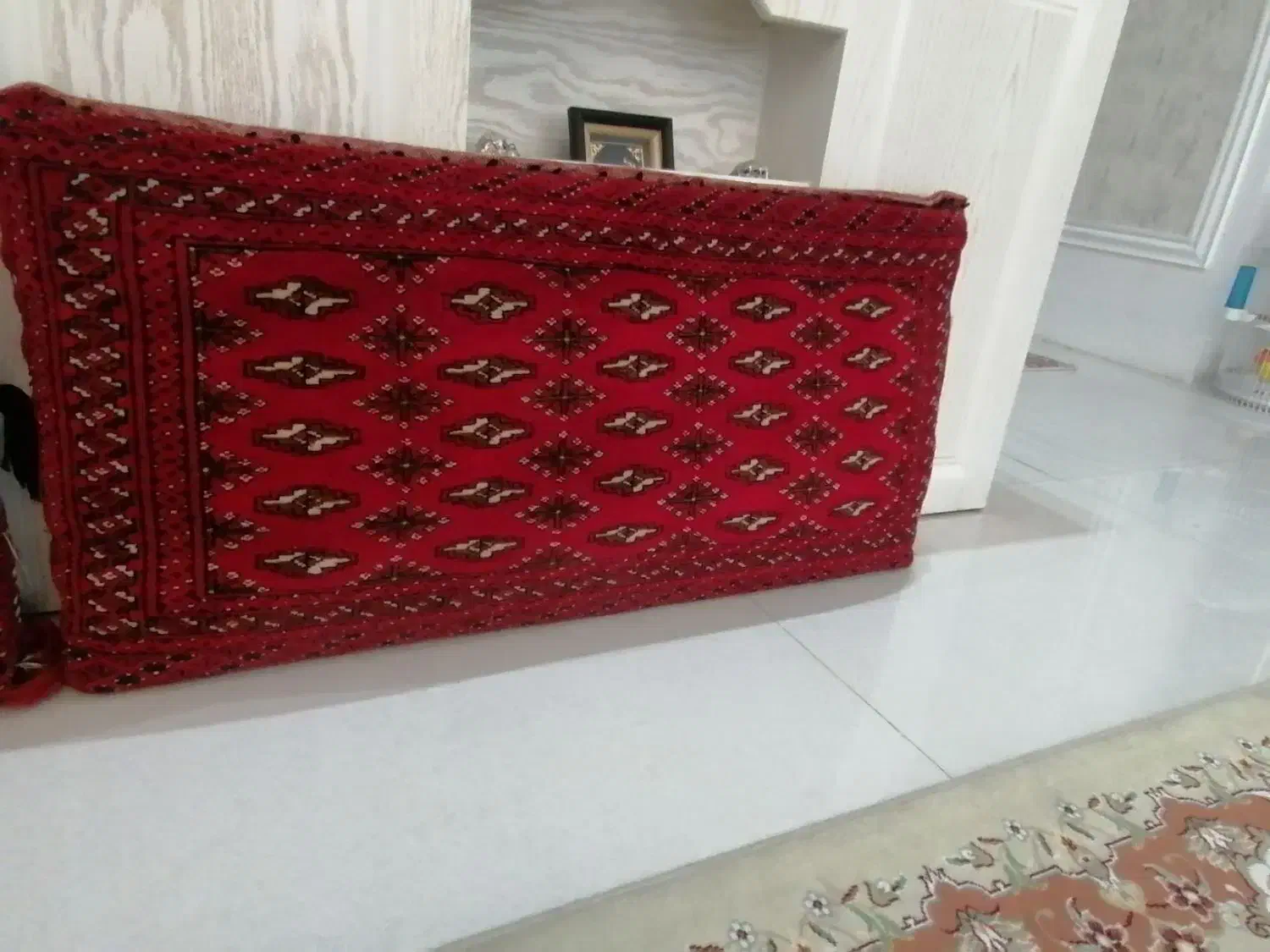 پشتی دستباف ترکمن|پشتی|مشهد, سعد آباد|دیوار