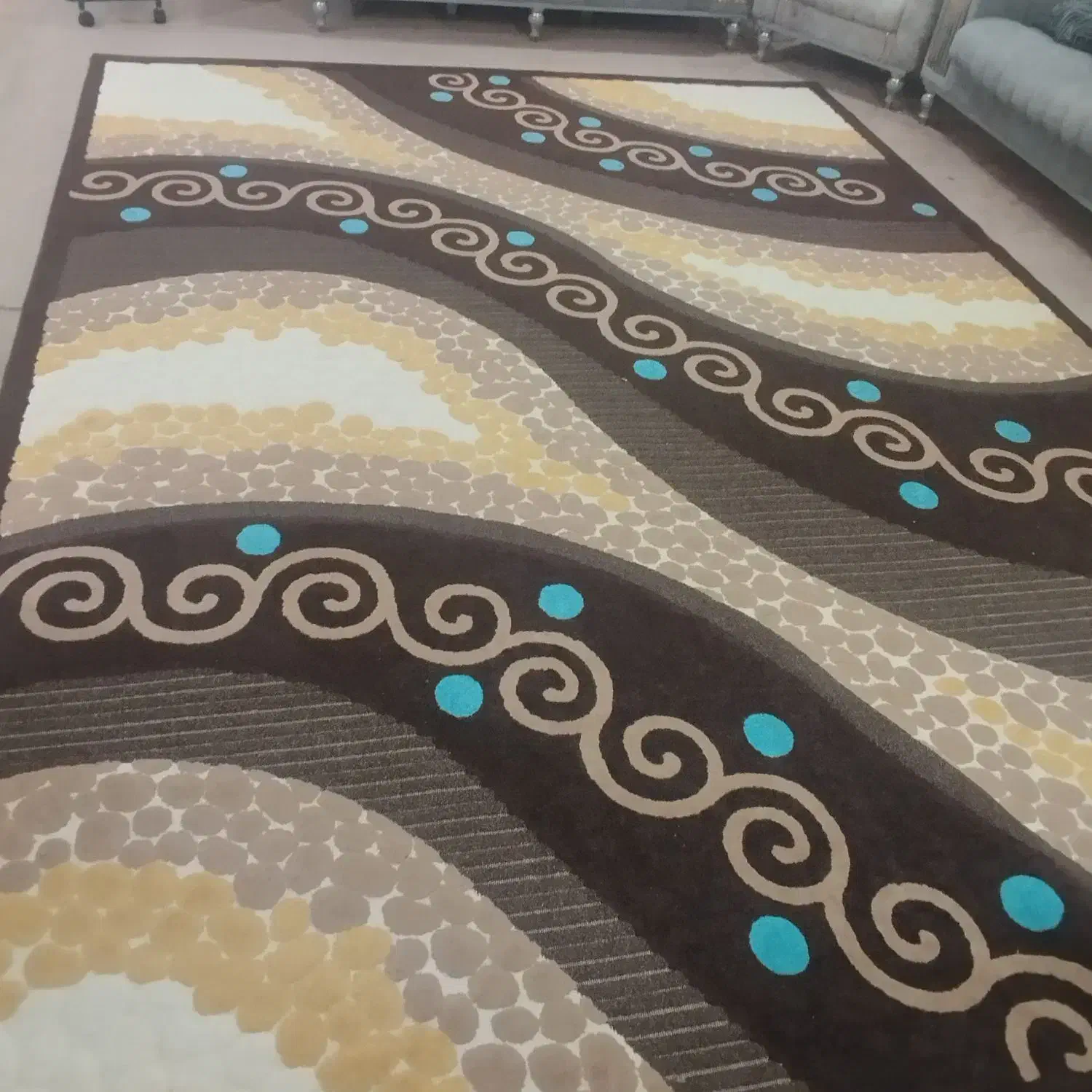 گلیم فرش ۱۲متری|گلیم، جاجیم، گبه|برازجان, |دیوار