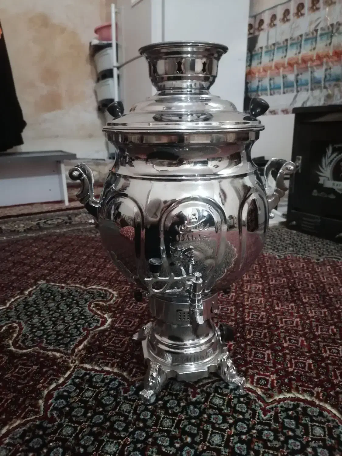 سماور|سماور، چای‌ساز، قهوه‌ساز|سقز, |دیوار