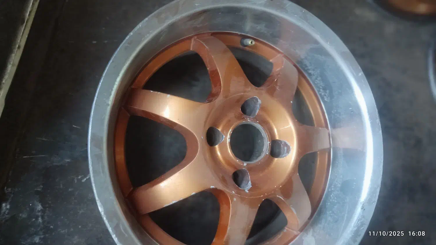 فروش رینگ اسپرت ۷پر بدون جوش و سالم رینگ ۱۶ هستن|قطعات یدکی و لوازم جانبی|فولادشهر, A2|دیوار