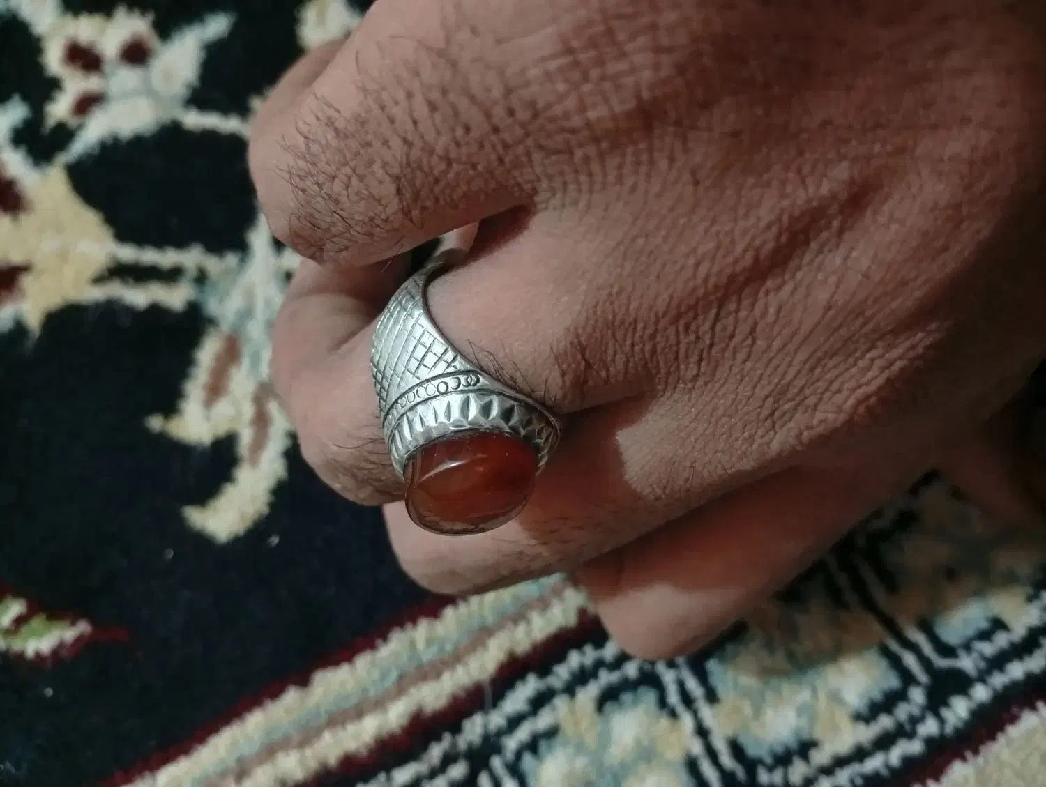 انگشتر عقیق|جواهرات|سمنان, |دیوار